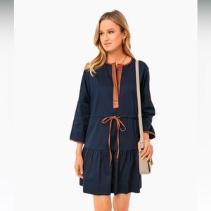 Tuckernuk Lucy Marty and faux leather dress new without tags.